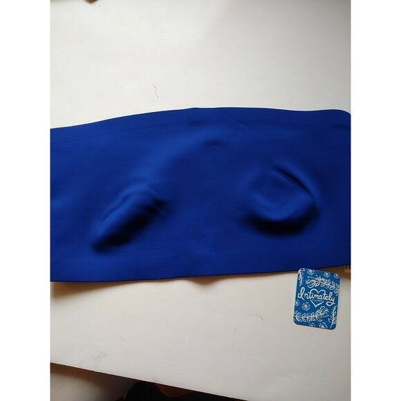 FREE PEOPLE Intimately Nina Bandeau Blue Flame FP2465875 Size XS - Picture 2 of 4